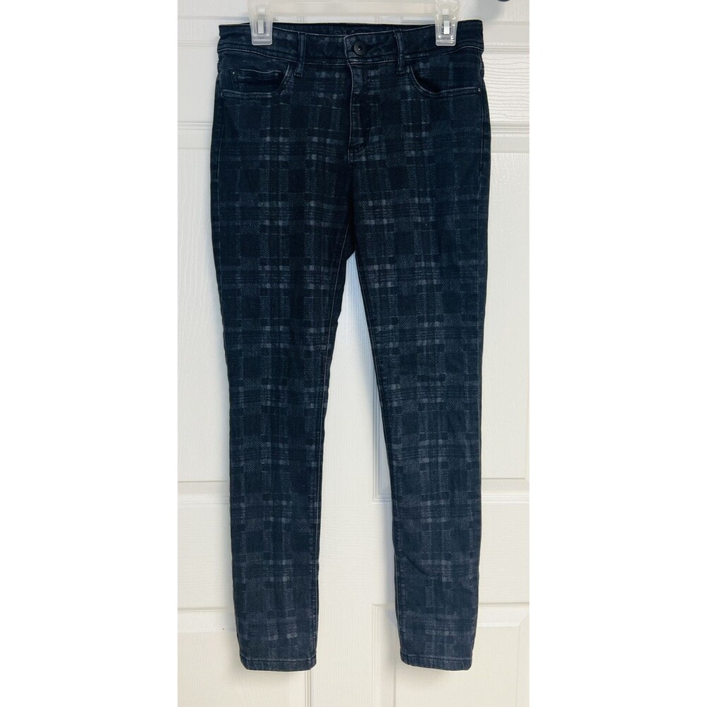 DL1961 Size 29 Florence Instasculpt Dahlia Printed Black Denim
